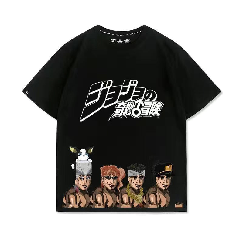 人気キャラ プリント トップス リカルド・ミロス ユニセックス 半袖 Ｔシャツ