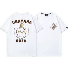 人気キャラ プリント トップス 晴雨人形 ユニセックス 半袖Ｔシャツ