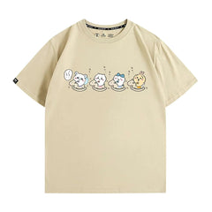 人気キャラ プリント トップス ロッキングホース ユニセックス 半袖Ｔシャツ