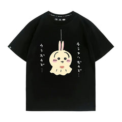 人気キャラ プリント トップス てるてる坊主 ユニセックス 半袖Ｔシャツ