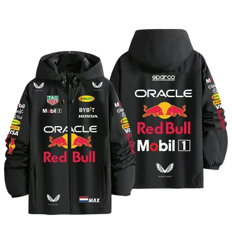 スポーツ＆カルチャー プリント アウター スポーツバイク系デザイン メンズ 防風 防寒 レーシングジャケット