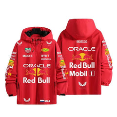 メンズ レーシングジャケット アウター丨レーシングテイスト スポーツバイクデザイン 防風防寒