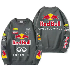 スポーツ＆カルチャー プリント トップス RED BULL ユニセックス 長袖 スウェット
