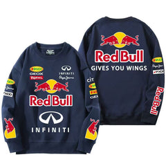 スポーツ＆カルチャー プリント トップス RED BULL ユニセックス 長袖 スウェット