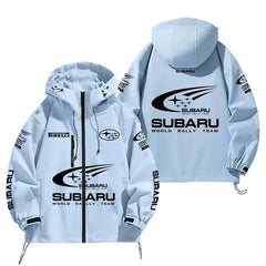 スポーツ＆カルチャー プリント ドライビングスタイル 防風 防寒 レーシングジャケット