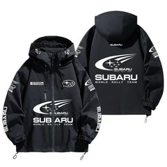 スポーツ＆カルチャー プリント ドライビングスタイル 防風 防寒 レーシングジャケット