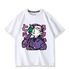 人気キャラ プリント トップス  ディアボロ ユニセックス 半袖 Ｔシャツ