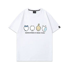 人気キャラ プリント トップス 可愛い後ろ姿 ユニセックス 半袖Ｔシャツ