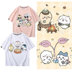 人気キャラ プリント トップス 日常 ユニセックス 半袖Ｔシャツ