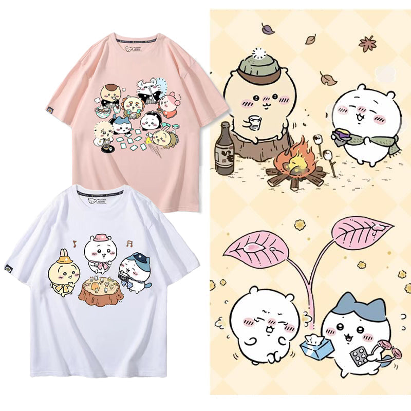 人気キャラ プリント トップス 日常 ユニセックス 半袖Ｔシャツ