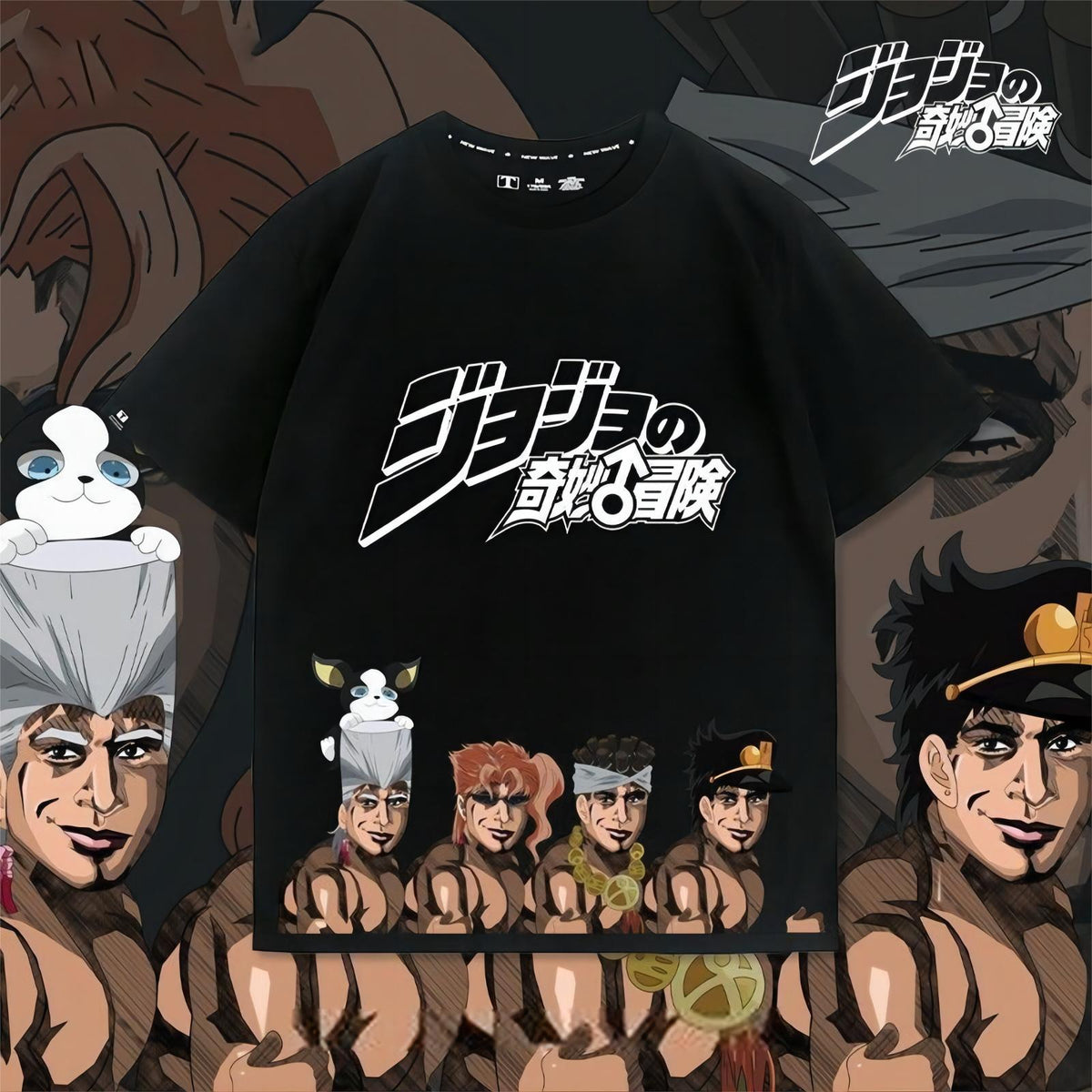 人気キャラ プリント トップス リカルド・ミロス ユニセックス 半袖 Ｔシャツ