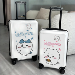 人気キャラ キャリーケース 学生向け TSAロック、ドリンクホルダー付き 旅行用 ユニセックス キャリーバッグ