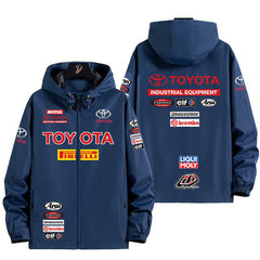 メンズ レーシングジャケット アウター丨バイカースタイル モータースポーツテイスト 防風防寒