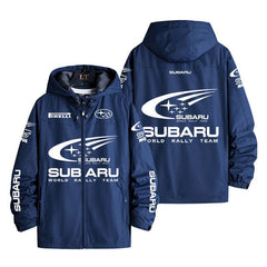 スポーツ＆カルチャー プリント アウター ラリー仕様デザイン メンズ 防風 防寒 レーシングジャケット