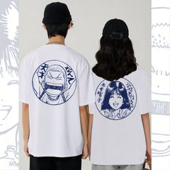 人気キャラ プリント トップス バスケの達人 ユニセックス 半袖Ｔシャツ
