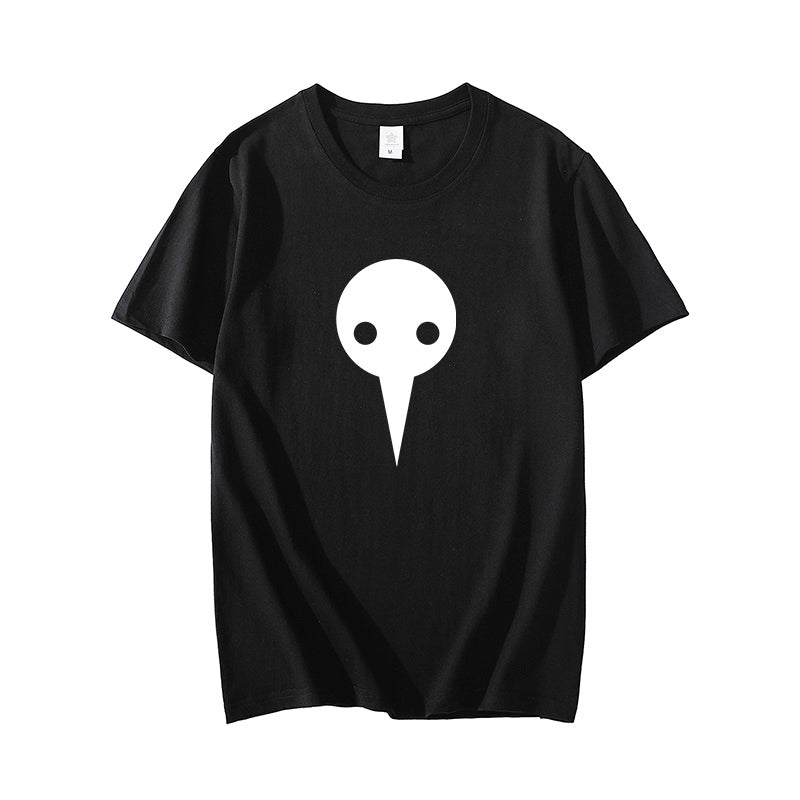 人気キャラ プリント トップス しと サキエル ユニセックス 半袖Ｔシャツ