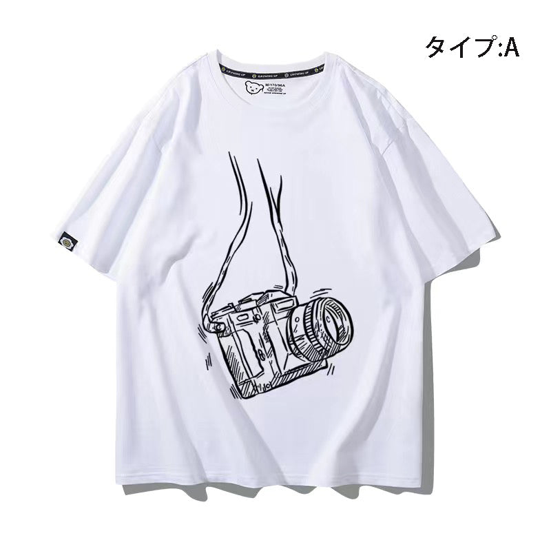 カメラマンシリーズ トップス Camera Sutra ユニセックス 半袖 Ｔシャツ