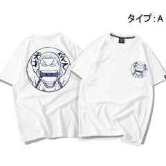 人気キャラ プリント トップス バスケの達人 ユニセックス 半袖Ｔシャツ
