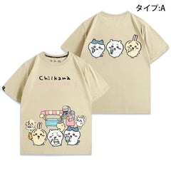 人気キャラ プリント トップス【SWEETS SHOP】ユニセックス 半袖Ｔシャツ