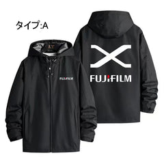 スポーツ＆カルチャー プリント アウター フィールドジャケット仕様 メンズ 防風 防寒 ジャケット