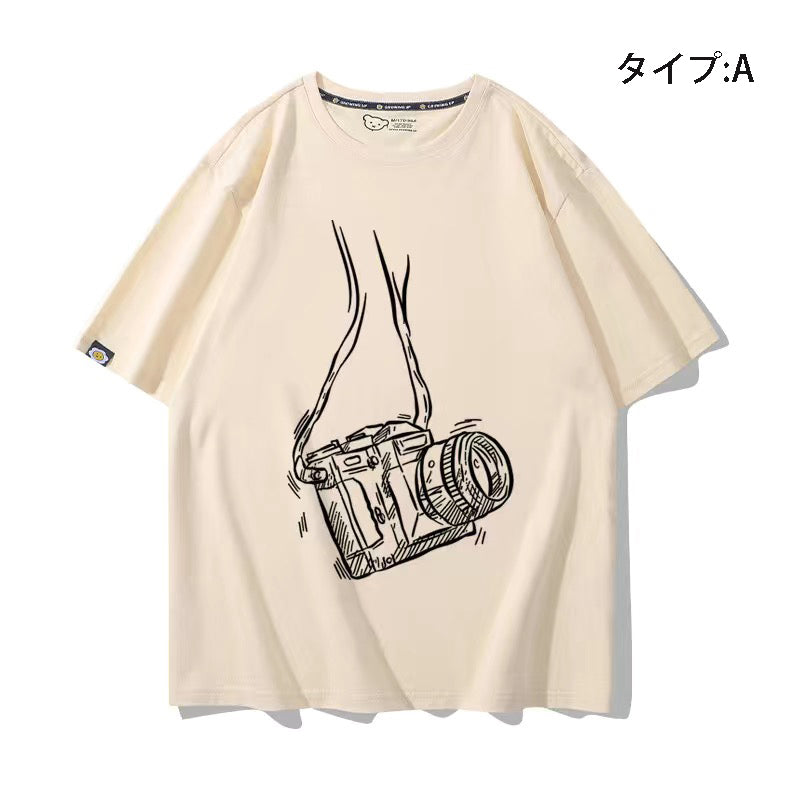 カメラマンシリーズ トップス Camera Sutra ユニセックス 半袖 Ｔシャツ