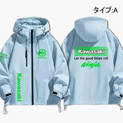 スポーツ＆カルチャー プリント モータースポーツ メンズ 防風 防寒 レーシングジャケット
