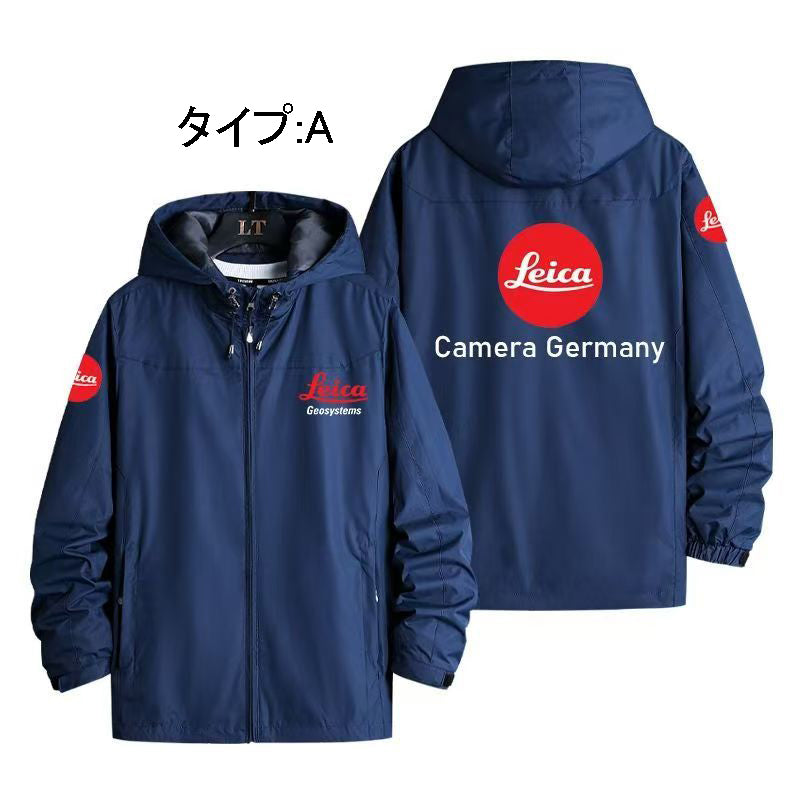 スポーツ＆カルチャー プリント アウター プロフェッショナル写真家風 メンズ 防風 防寒 ジャケット