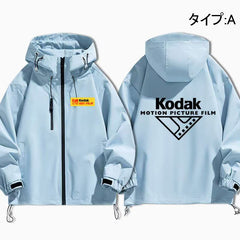スポーツ＆カルチャー プリント アウター KODAKプリント メンズ 防風 防寒 ジャケット