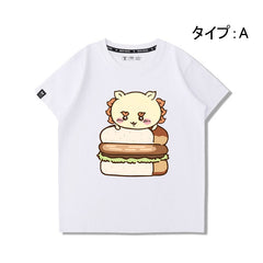 人気キャラ プリント トップス アフタヌーンティー ユニセックス 半袖Ｔシャツ