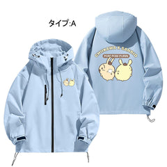 人気キャラ プリント ジャケット ロールプレイ 防風 防寒 ユニセックス プリント カジュアル アウター