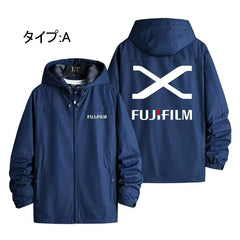 スポーツ＆カルチャー プリント アウター フィールドジャケット仕様 メンズ 防風 防寒 ジャケット