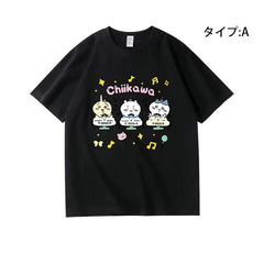 人気キャラ プリント トップス 誕生日 ユニセックス 半袖Ｔシャツ