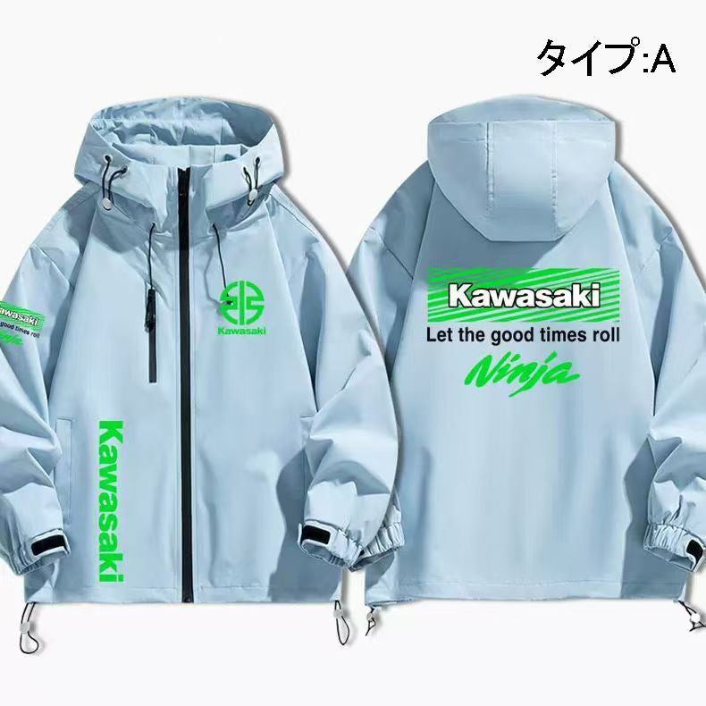 スポーツ＆カルチャー プリント モータースポーツ メンズ 防風 防寒 レーシングジャケット