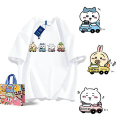 人気キャラ プリント トップス 新米運転手 ユニセックス 半袖Ｔシャツ