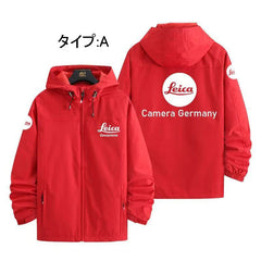 スポーツ＆カルチャー プリント アウター プロフェッショナル写真家風 メンズ 防風 防寒 ジャケット