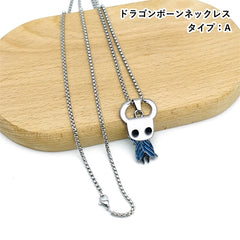 人気キャラ プリント  Hollow Knight風 雑貨 メタルキーホルダー キーリング ネックレス 多タイプ展開 ユニセックス