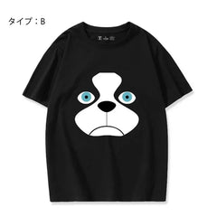 人気キャラ プリント トップス IGGY ユニセックス 半袖Ｔシャツ