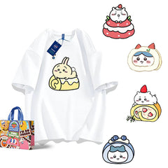 人気キャラ プリント トップス スイーツワールド ユニセックス 半袖Ｔシャツ