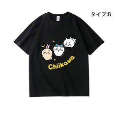 人気キャラ プリント トップス 誕生日 ユニセックス 半袖Ｔシャツ