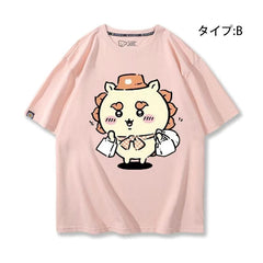 人気キャラ プリント トップス 旅行 ユニセックス 半袖Ｔシャツ