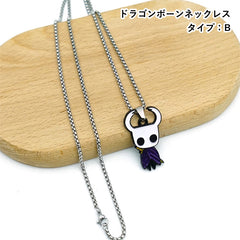 人気キャラ プリント  Hollow Knight風 雑貨 メタルキーホルダー キーリング ネックレス 多タイプ展開 ユニセックス