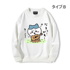 人気キャラ プリント トップス 日常 ユニセックス 長袖 スウェット