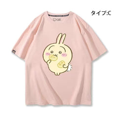 人気キャラ プリント トップス お昼の時間 ユニセックス 半袖Ｔシャツ