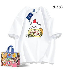 人気キャラ プリント トップス スイーツワールド ユニセックス 半袖Ｔシャツ