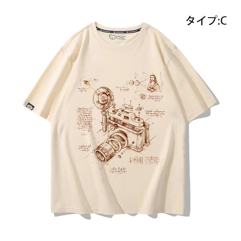 カメラマンシリーズ トップス Camera Sutra ユニセックス 半袖 Ｔシャツ