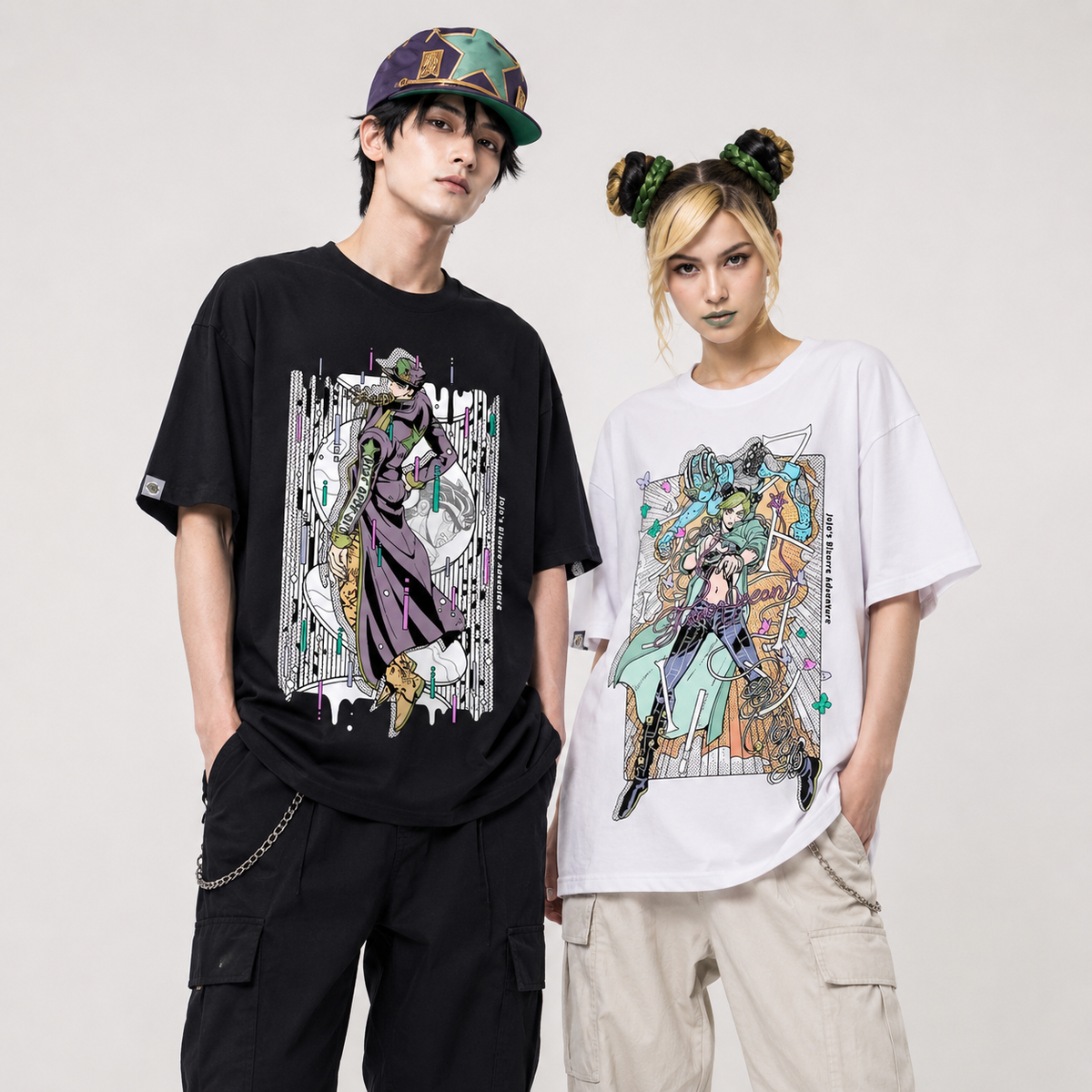 人気キャラ プリント トップス スタンド展開デザイン  ユニセックス 半袖 Ｔシャツ その2