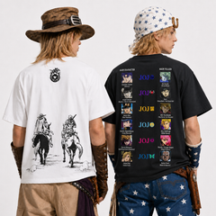 人気キャラ プリント トップス ワンポイントロゴ 2タイプのバックプリントデザイン ユニセックス 半袖 Ｔシャツ
