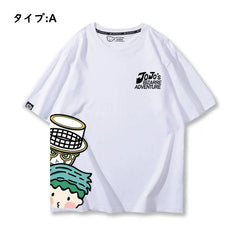 人気キャラ プリント トップス 可愛いデザイン ユニセックス 半袖 Ｔシャツ