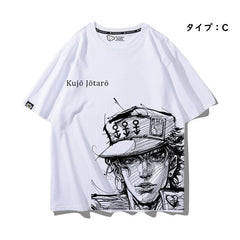 人気キャラ プリント トップス アニメ風 グラフィックプリント  ユニセックス 半袖 Ｔシャツ
