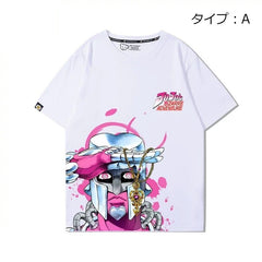 人気キャラ プリント トップス 無敵感 ユニセックス 半袖 Ｔシャツ